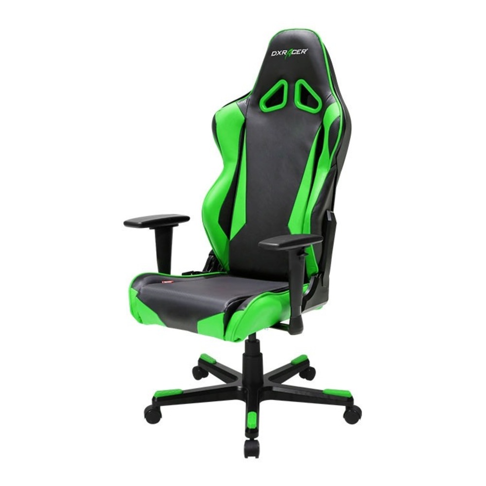 Кресло игровое DXRacer Racing OH/RB1/NE GC-R1-NE-B2 Black/Green