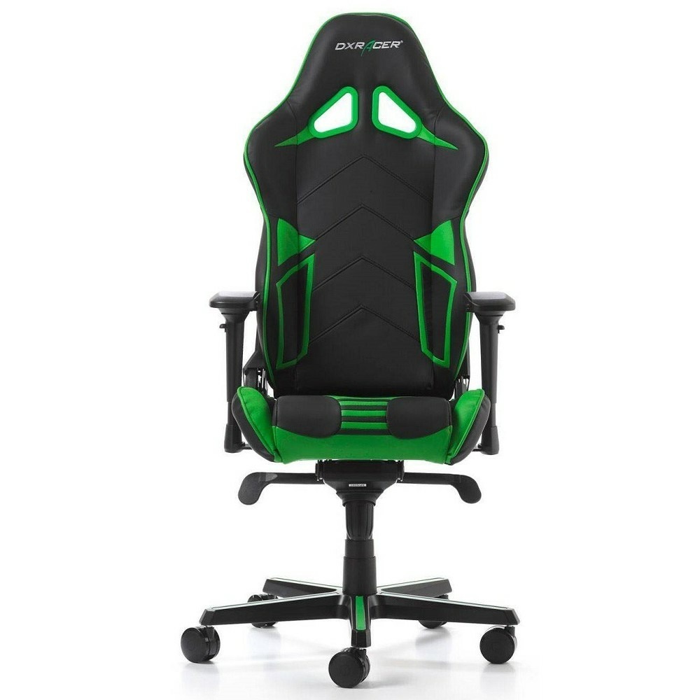 Кресло игровое DXRacer Racing OH/RV131/NE GC-R131-NE-V2 Black/Green