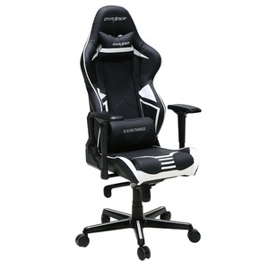Кресло игровое DXRacer Racing OH/RV131/NW GC-R131-NW-V2 Black/White