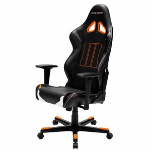 Кресло игровое DXRacer Special Editions Call of Duty Black Ops III OH/RE128/NWGO/COD GC-R128-NWGO-E6-COD Black/White/Orange
