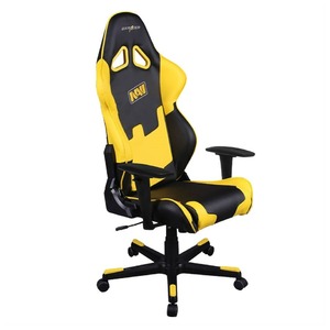 Кресло игровое DXRacer Special Editions Natus Vincere Na Vi OH/RE21/NY/NAVI GC-R21-NY-E6-NAVI Black/Yellow