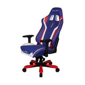 Кресло игровое DXRacer Special Editions USA Edition OH/KS186/IWR/USA3 GC-K186-IWR-S3-USA3 Indigo/White/Red