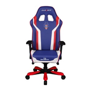 Кресло игровое DXRacer Special Editions USA Edition OH/KS186/IWR/USA3 GC-K186-IWR-S3-USA3 Indigo/White/Red