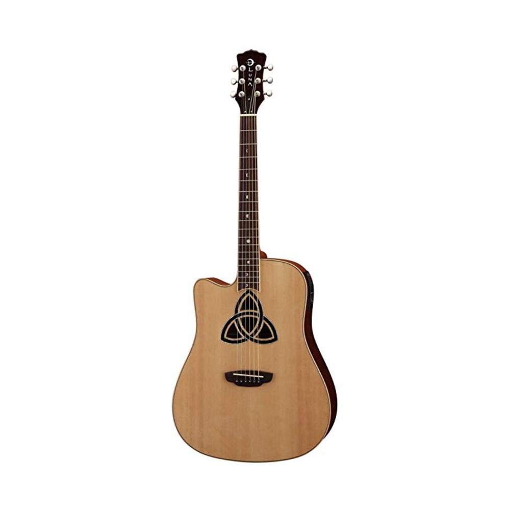 Гитара леворукая Luna TRI D lefty