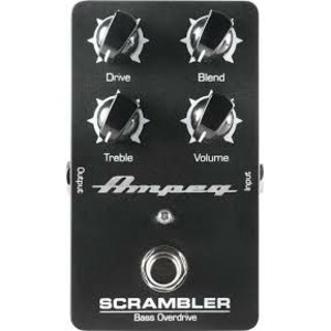 Педаль эффектов/примочка для бас гитары Ampeg SCRAMBLER Bass Overdrive