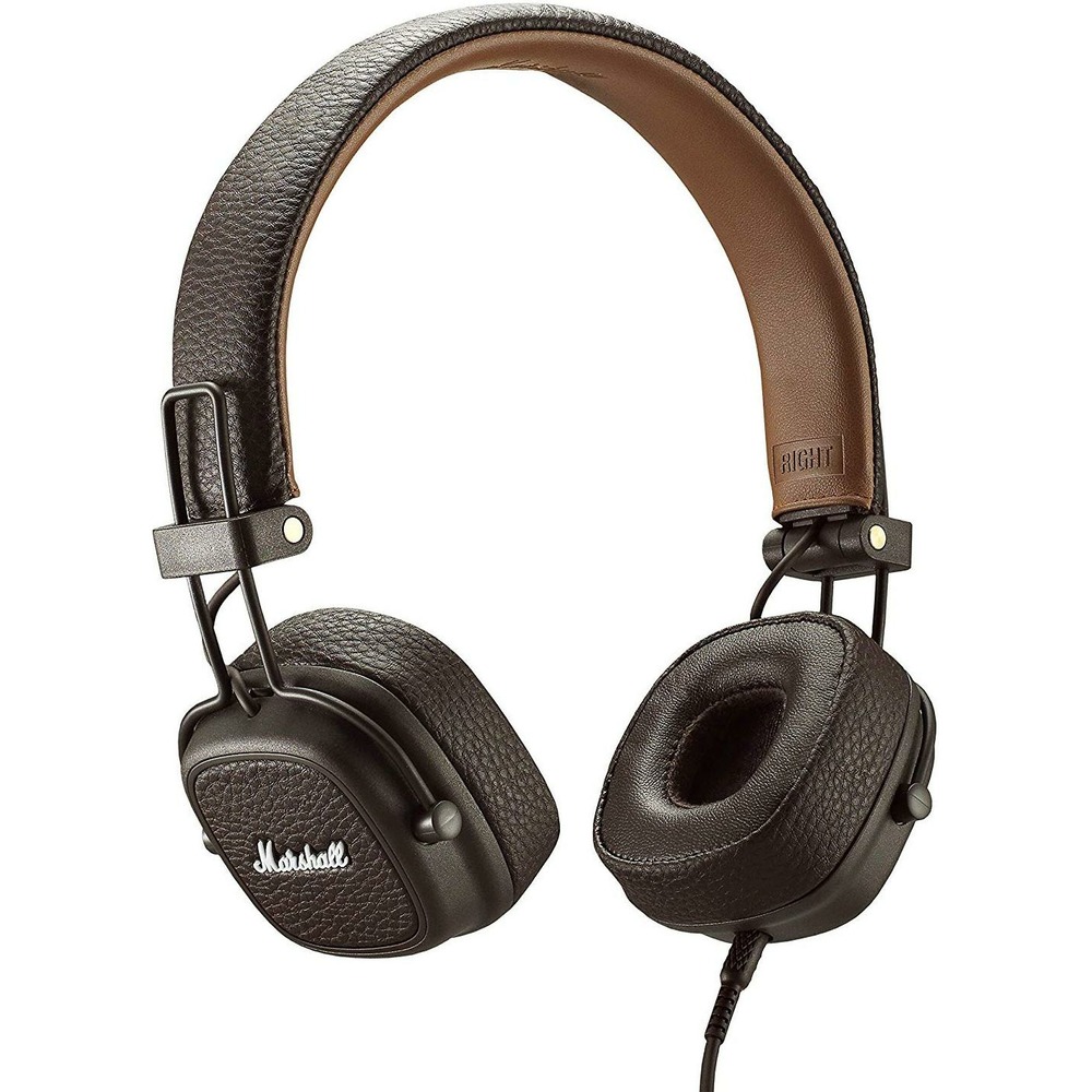 Наушники накладные классические Marshall Major III Brown