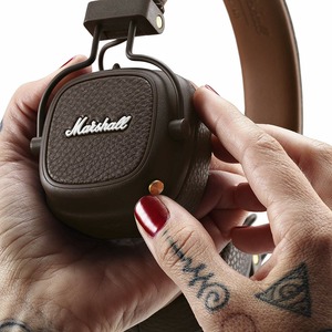 Наушники накладные беспроводные Marshall Major III Bluetooth Brown