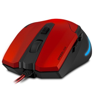 Мышь игровая Speedlink AKLYS Black/Red SL-680001-BKRD