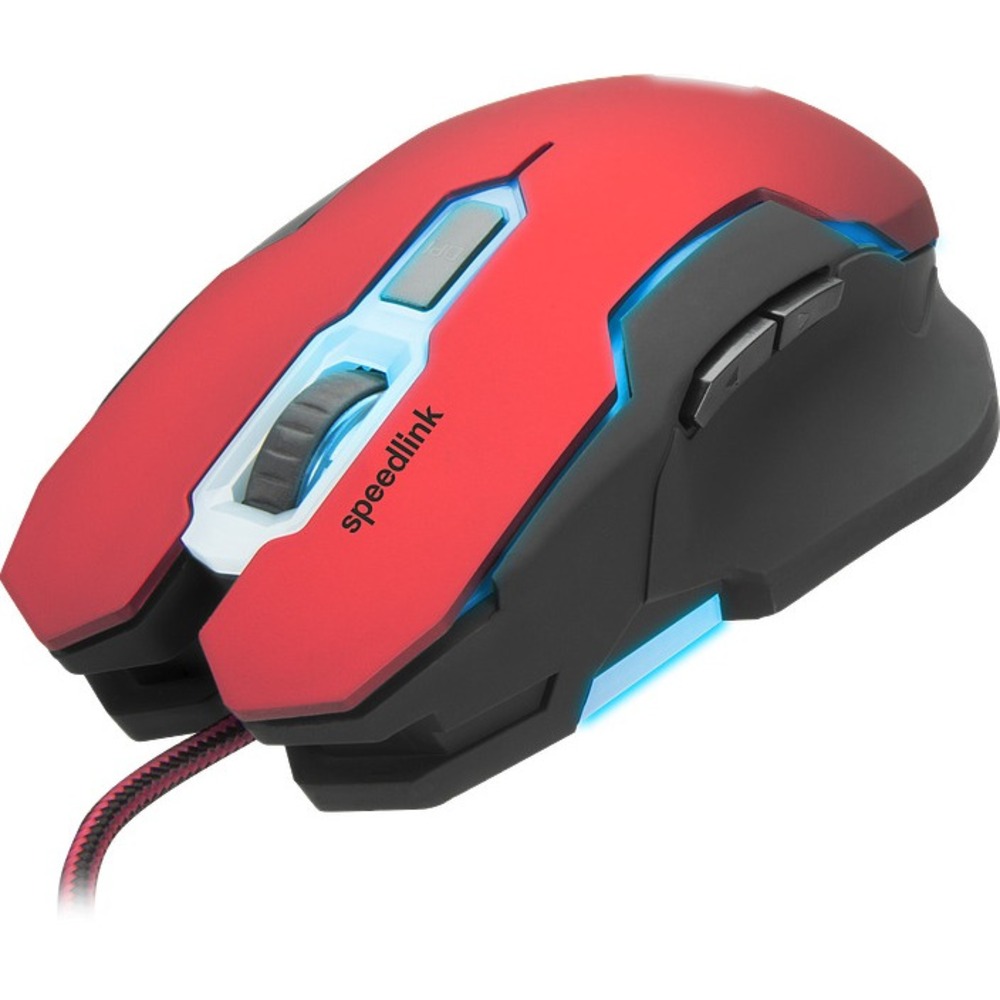 Мышь игровая Speedlink CONTUS black-red