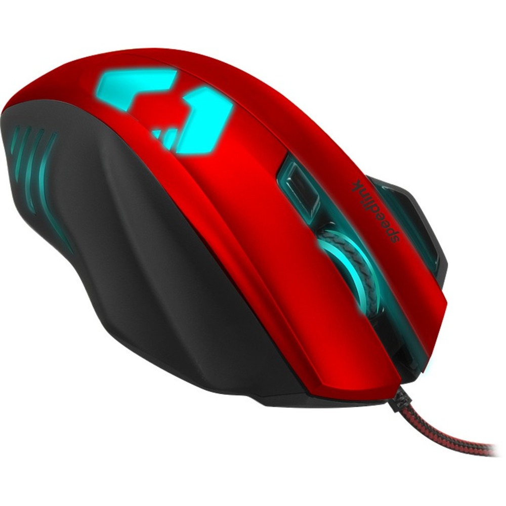 Мышь игровая Speedlink DECUS RESPEC Black-Red