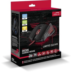 Мышь игровая Speedlink DECUS Black-Red
