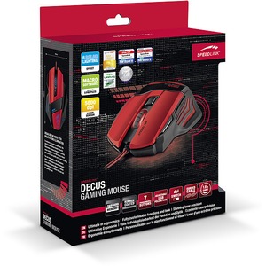 Мышь игровая Speedlink DECUS Black