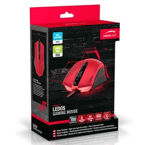 Мышь игровая Speedlink LEDOS Red