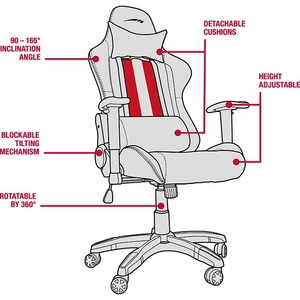 Кресло игровое Speedlink REGGER Gaming Chair black