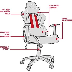 Кресло игровое Speedlink REGGER Gaming Chair yellow