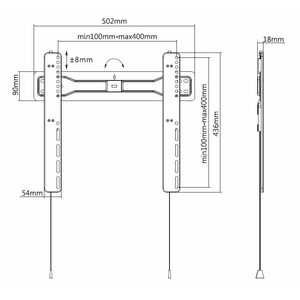 Кронштейн фиксированный Digis DSM-P5740