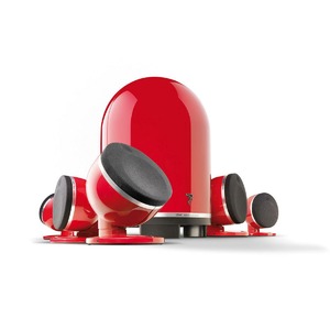 Комплект акустических систем Focal JMLab MULTIMEDIA DOME PACK 5.1 RED