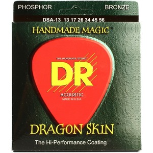 Струны для акустической гитары DR String Dragon Skin DSA-13