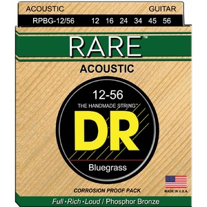 Струны для акустической гитары DR String Rare RPBG-12/56 Bluegrass