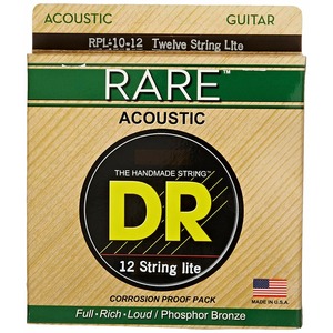 Струны для акустической гитары DR String Rare RPL-10/12
