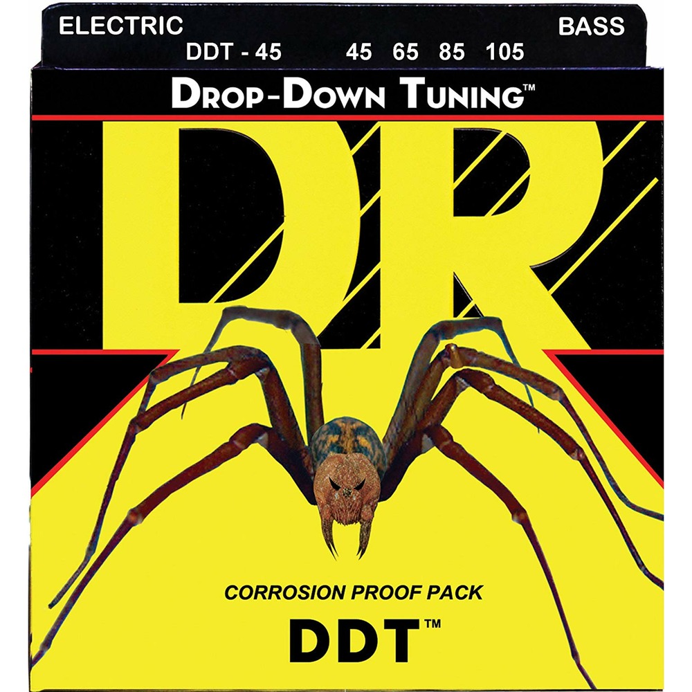 Струны для бас-гитары DR String Drop-Down Tuning DDT-45