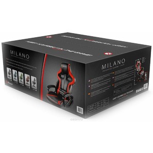 Кресло игровое Arozzi Milano Black