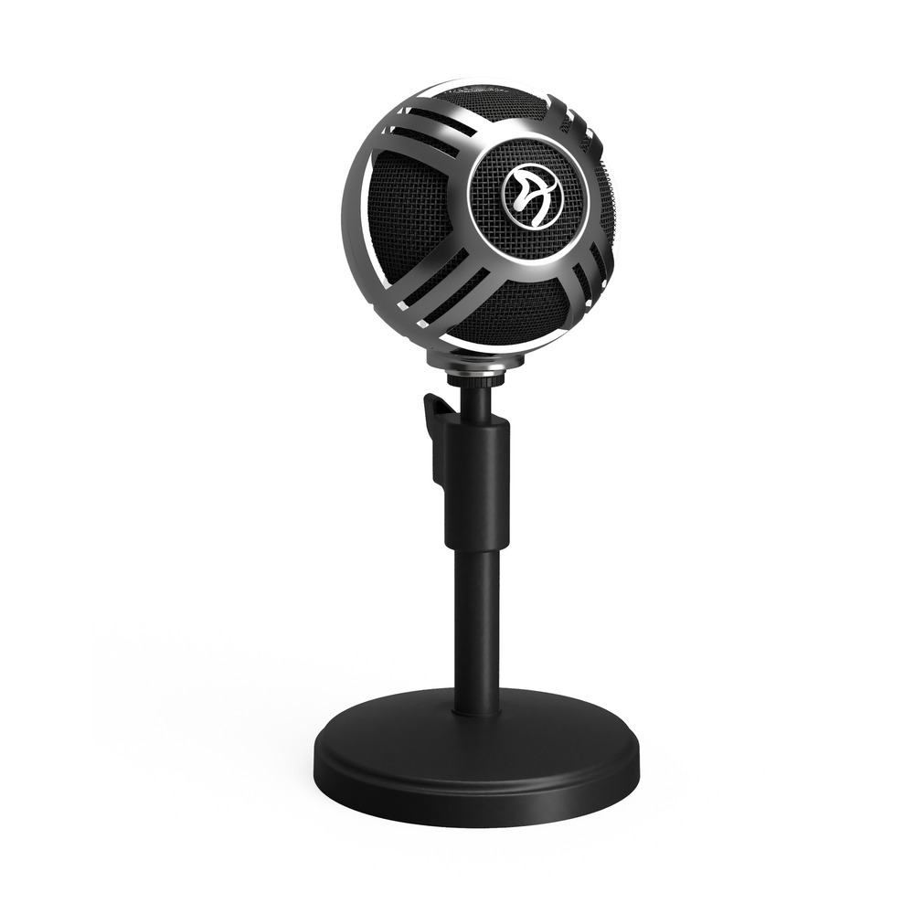 Микрофон для стримеров Arozzi Sfera Microphone Chrome