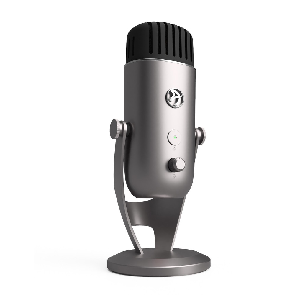 Микрофон для стримеров Arozzi Colonna Microphone Silver