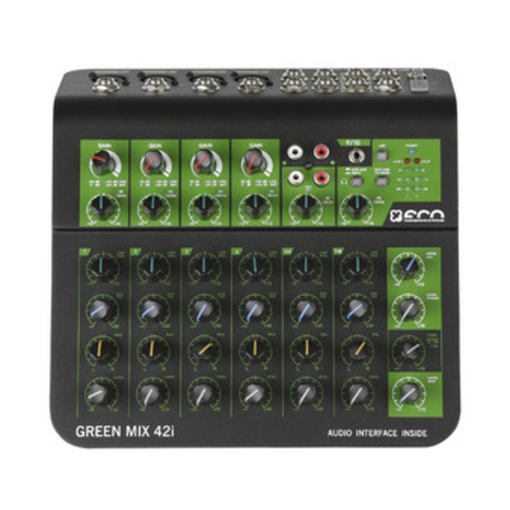 Аналоговый микшер ECO GREEN MIX 42i