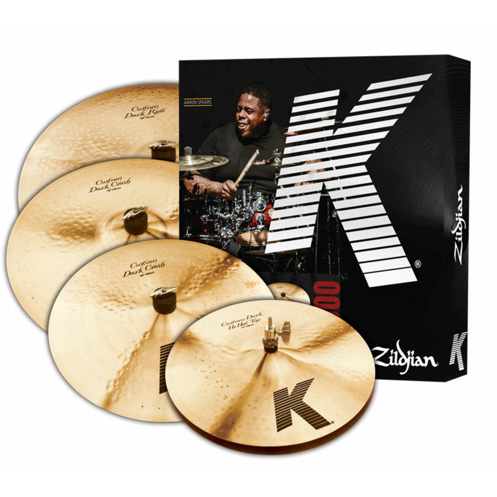 Тарелка для ударной установки ZILDJIAN KCD900 K CUSTOM DARK 5 PC CYMBAL SET