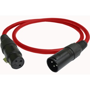 Кабель аудио 1xXLR - 1xXLR Rich Pro RP105RED 3.0m
