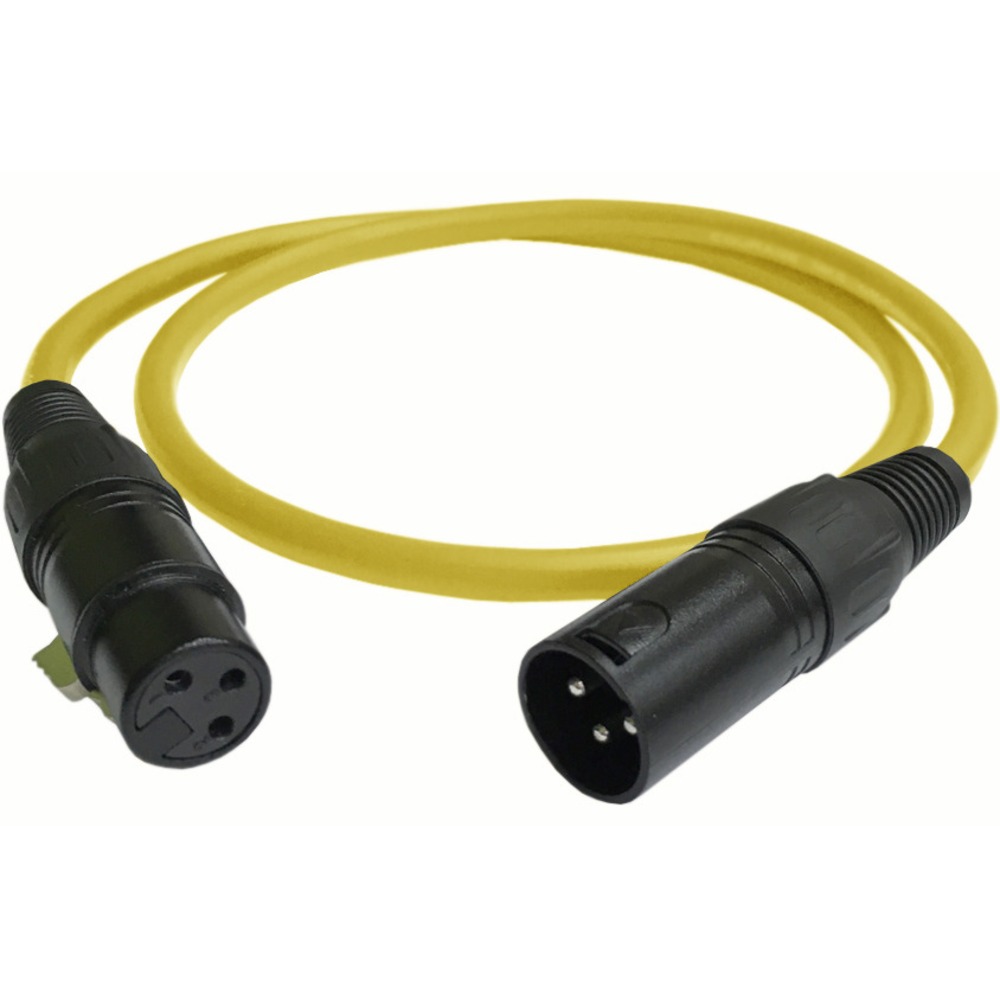 Кабель аудио 1xXLR - 1xXLR Rich Pro RP105YEL 0.75m