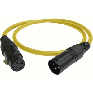 Кабель аудио 1xXLR - 1xXLR Rich Pro RP105YEL 20.0m