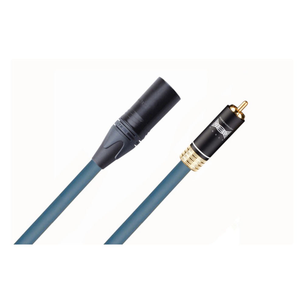 Кабель аудио 1xJack - 1xXLR Rich Pro RP156BLU 1.0m
