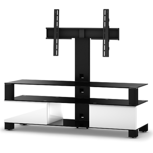 Тумба с ТВ стендом Sonorous MD 8143 B HBLK WHT