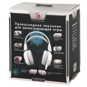 Игровая гарнитура A4Tech G300 (WHITE)