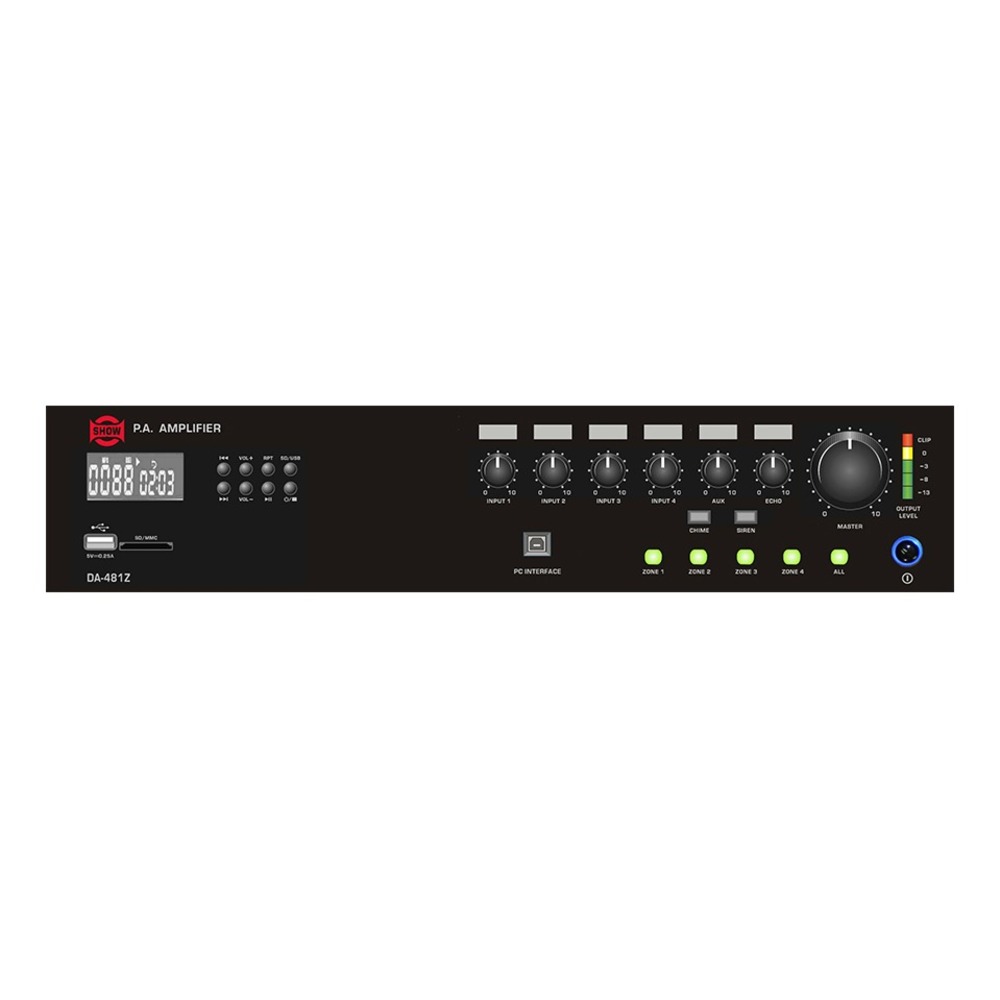 Микшер-усилитель комбинированный SHOW DA-481Z