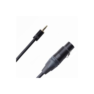 Кабель аудио 1xMini Jack - 1xXLR Rich Pro RP341BLK 2.5m