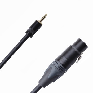 Кабель аудио 1xMini Jack - 1xXLR Rich Pro RP341BLK 4.0m