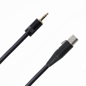 Кабель аудио 1xMini Jack - 1xMini XLR Rich Pro RP343BLK 0.75m