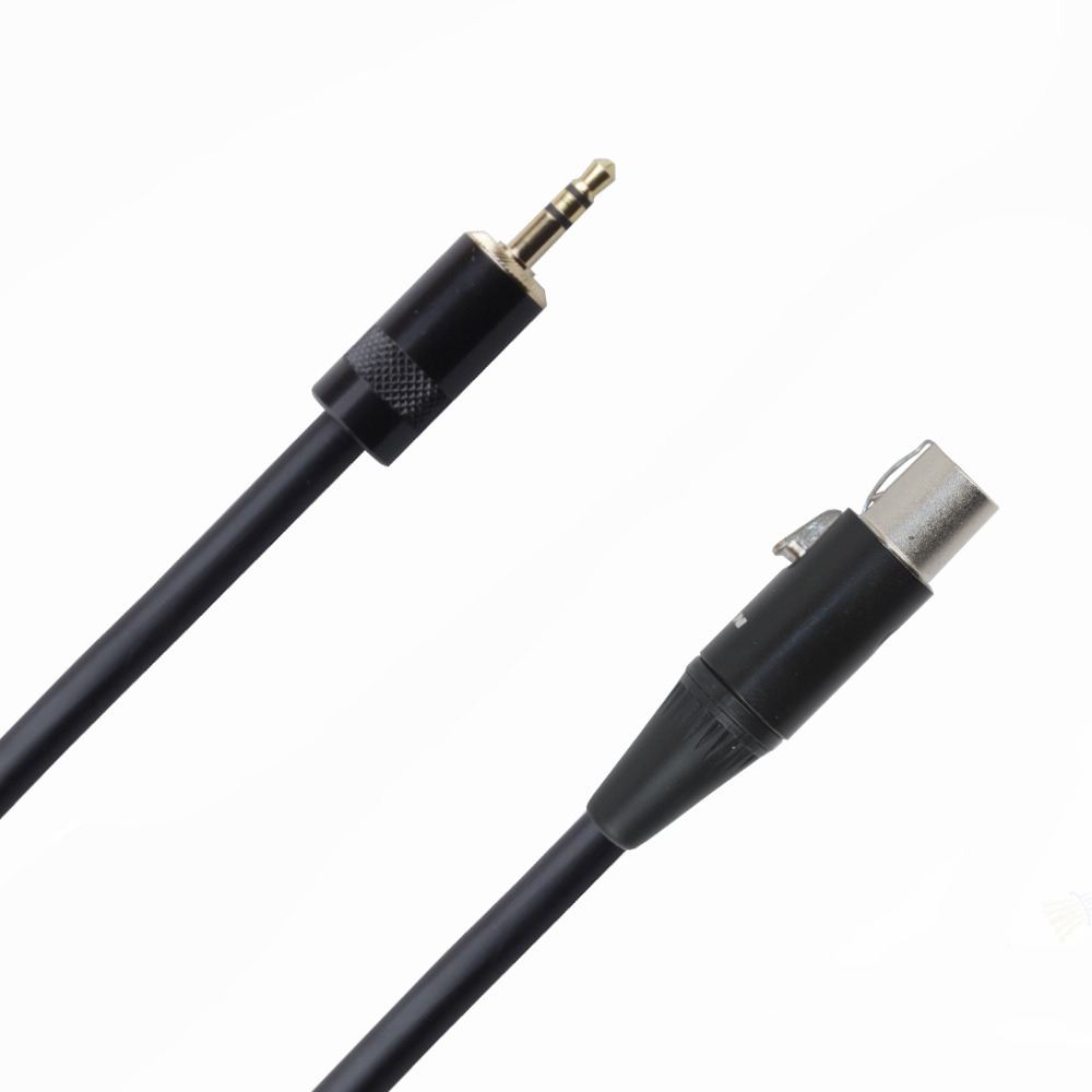 Кабель аудио 1xMini Jack - 1xMini XLR Rich Pro RP343BLK 3.0m