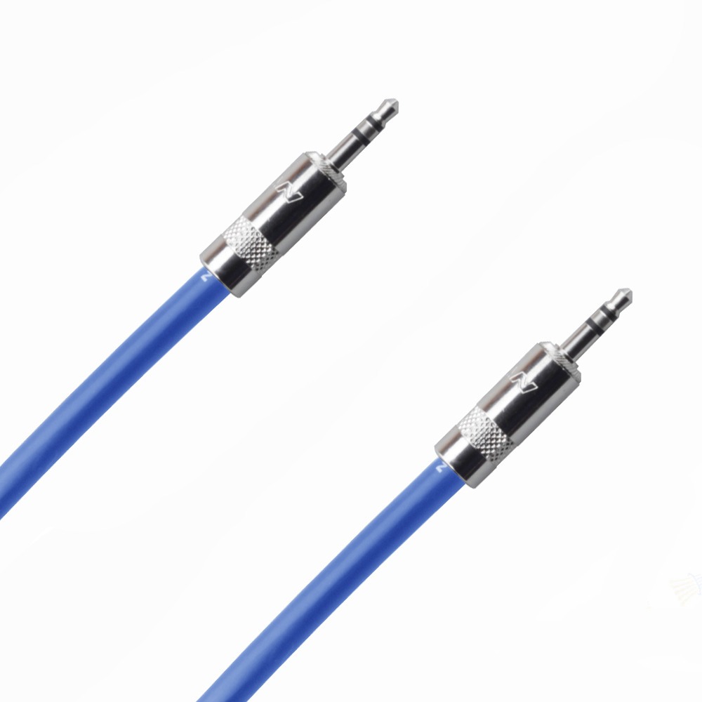 Кабель аудио 1xMini Jack - 1xMini Jack Rich Pro RP330BLU 1.5m