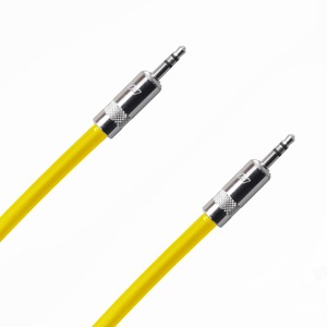 Кабель аудио 1xMini Jack - 1xMini Jack Rich Pro RP330YEL 1.5m