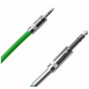 Кабель аудио 1xMini Jack - 1xJack Rich Pro RP320GRN 2.0m
