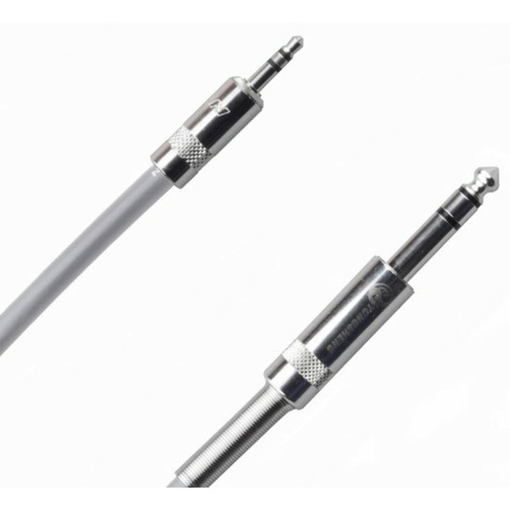 Кабель аудио 1xMini Jack - 1xJack Rich Pro RP320GRY 1.0m