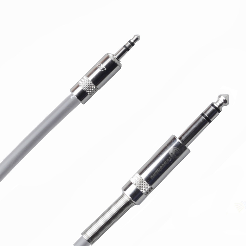 Кабель аудио 1xMini Jack - 1xJack Rich Pro RP320GRY 3.0m