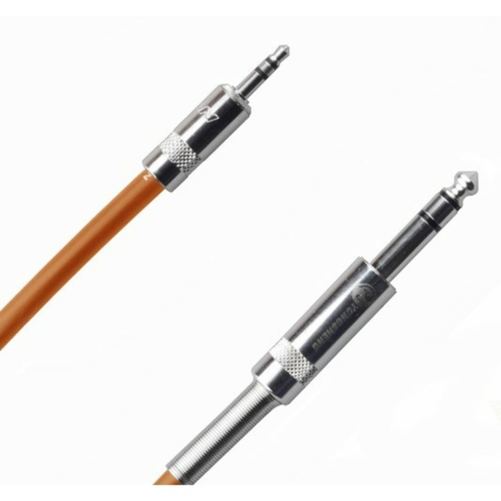 Кабель аудио 1xMini Jack - 1xJack Rich Pro RP320ORA 3.0m