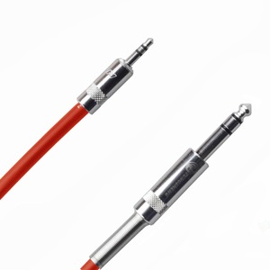 Кабель аудио 1xMini Jack - 1xJack Rich Pro RP320RED 7.0m