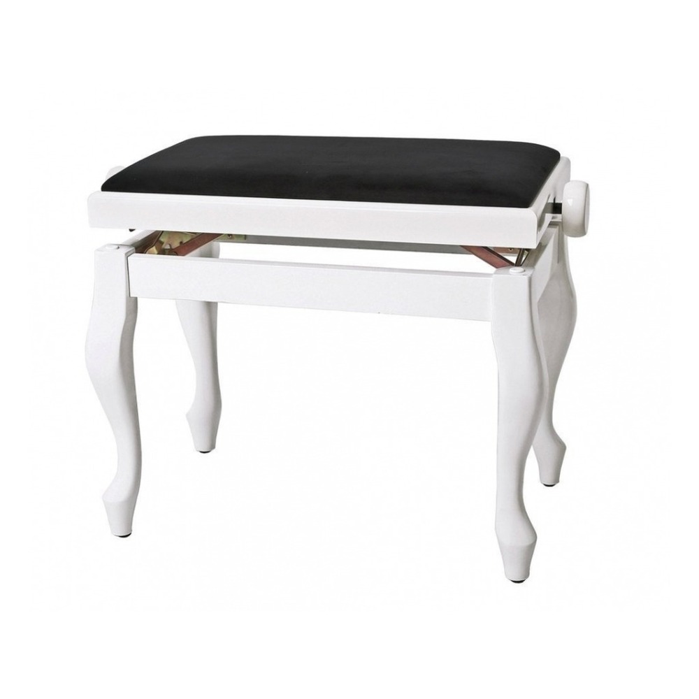 Банкетка для пианино Gewa Piano Bench Deluxe Classic White Highgloss