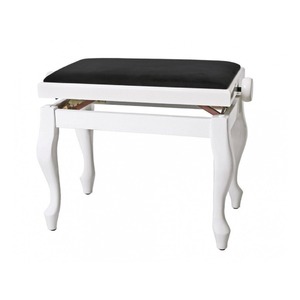 Банкетка для пианино Gewa Piano Bench Deluxe Classic White Highgloss